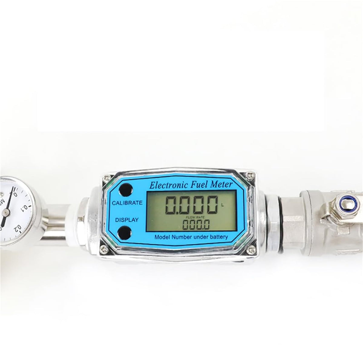 Handheld Waterproof Tester Device, Water Splash Shower Nozzle Equipment with Digital Flow Meter, Adjustable Valve, Water Ingress Protection Testing Tool for Electrical Enclosure