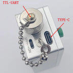 10GHz LCD RF Power Meter Set V7 N-Type Type-C USB High Performance Full-Band RF Circuit Development Network Serial Communication