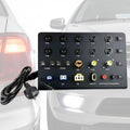 LED Headlight Test Kit, Multifunctional Auto Car Headlight Test Board, Allows Testing 1-500W Car Lights 12V, Portable Automotive Lighting Testing Equipment, for Automotive Repair