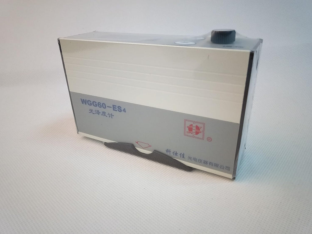 WGG60-ES4 Portable Simplified Gloss Meter Glossmeter Auto Measurement Single Angle 60 Degree 0-199Gu Specially for Stone, Marble, Granite, Polishing Brick, Ceramic Tile