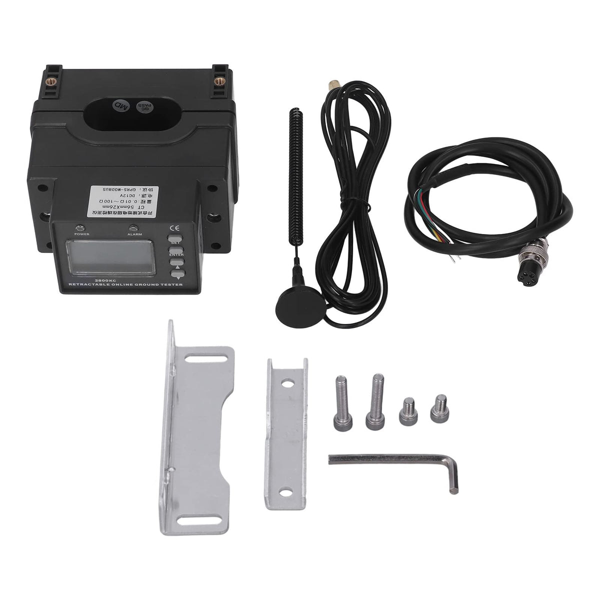 LCD Display Online Tester Non Grounding Resistance Online Detector Open Close Type for Transmission Line Tower Grounding and Electrical Equipment