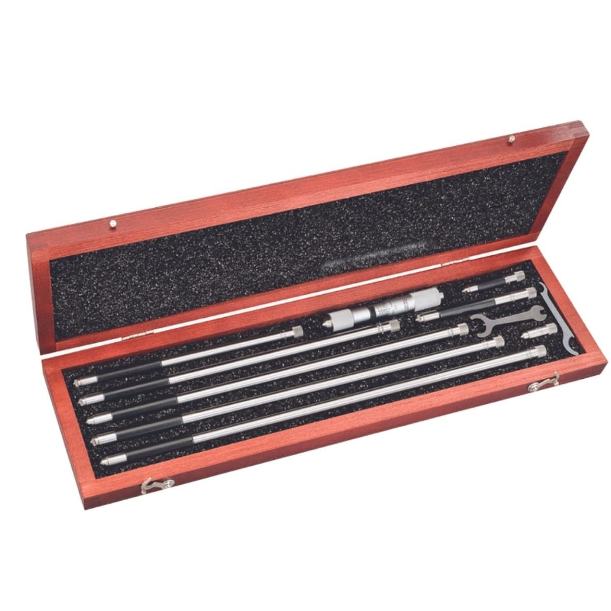 Starrett Tubular Inside Micrometer Set, 1.5-12" Range, .001" Graduation