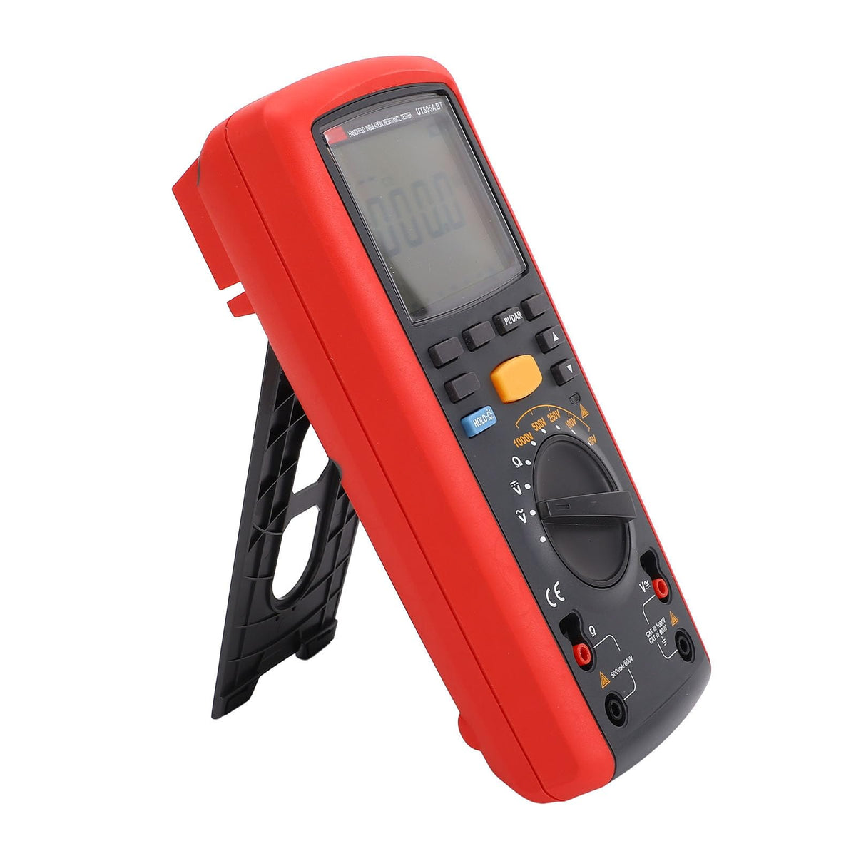 Garosa Digital Insulation Tester Megohmmeter, Rugged 1000V Bluetooth Data Logging PI DAR Auto Discharge Backlit LCD for Electrical Maintenance Industrial Testing ABS PC 1 Unit