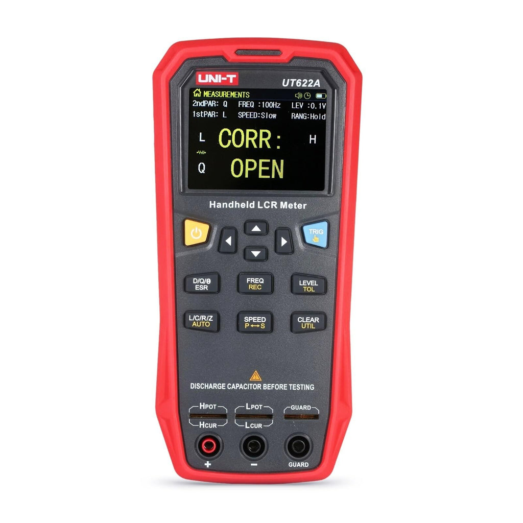 UNI-T UT622A Handheld LCR Meter High-Precision Multimeter Digital Bridge Capacimeter Inductance Capacitance Resistance Multi Tester Testing Tool