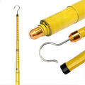 Telescopic Tree Height Measuring Tool, 15m/49.2ft Pole for Power Line Clearance, Antenna & Substation Measurement, Telecommunication Tower Height Checker