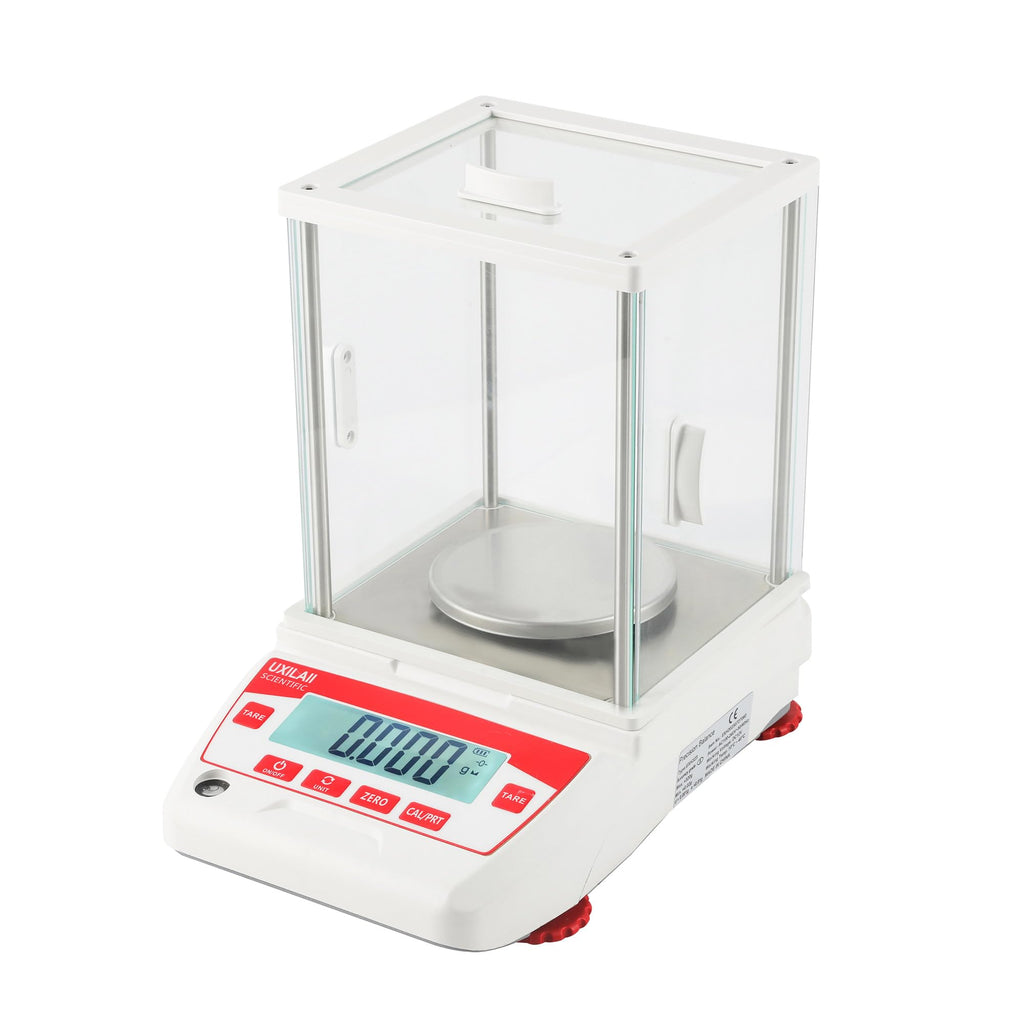 UXILAII Analytical Balance 320g x 0.001g Digital Scale Glass Windshield