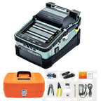 SM&MM Automatic Intelligent Optical Fiber Fusion Splicer Welding Splicing Machine Built-in OPM &VFL & Fiber Cleaver Kit (Ai-6A+)