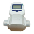 Electronic Gas Mass Flow Meter Portable Air Flow Tester 250L/min Digital Mass Flow Rate Tester Dual Power Oxygen Nitrogen Flowmeter for Mechanical and Electrical Industry