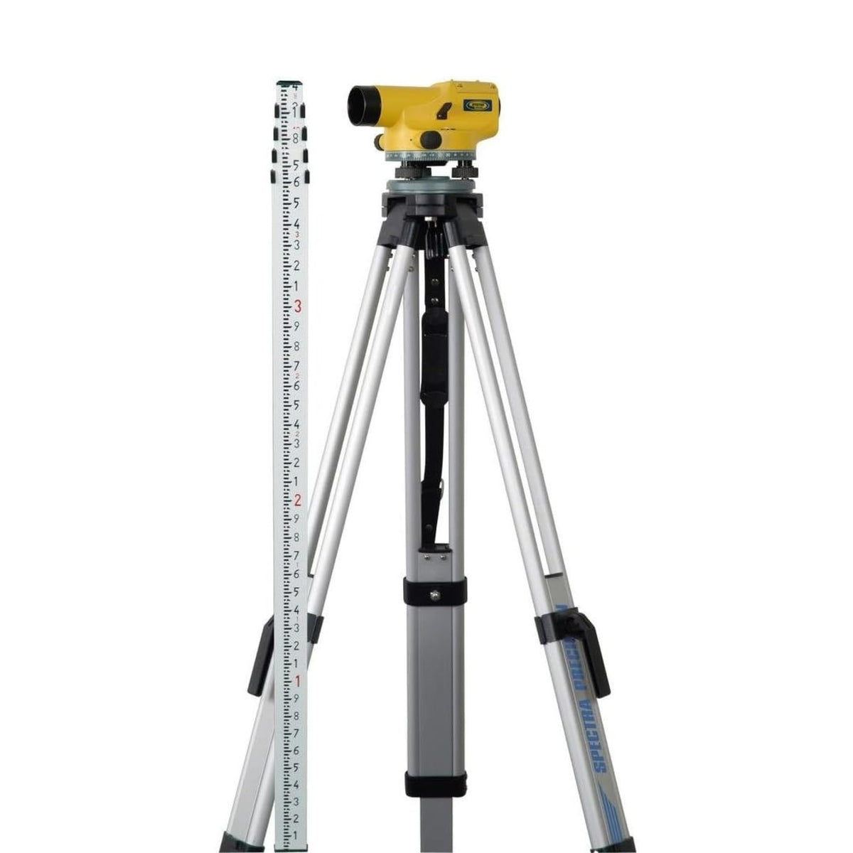 Spectra Precision AL28M Auto Level with Magnetic Dampened Compensator, 28x Magnification, Horizontal Tangent Drives, Stadia Lines for Distance Measurement, Water Resistant