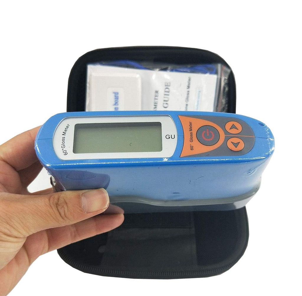 Stone Glossmeter Handheld Gloss Meter Tester for Granite Marble Angle 60 Degree with Measuring Range 0 to 199GU