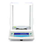 U.S. Solid Analytical Balance, 500g x 0.001g/1mg High Precision Lab Scale, Digital Balance - 5 Weighing Units, Glass Draftshield, RS232 Interface & Piece Counting, 200g Calibration Weight