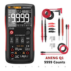 Digital Multimeter Analog Tester True RMS Professional Multimetro Transistor Capacitor Testers Meter