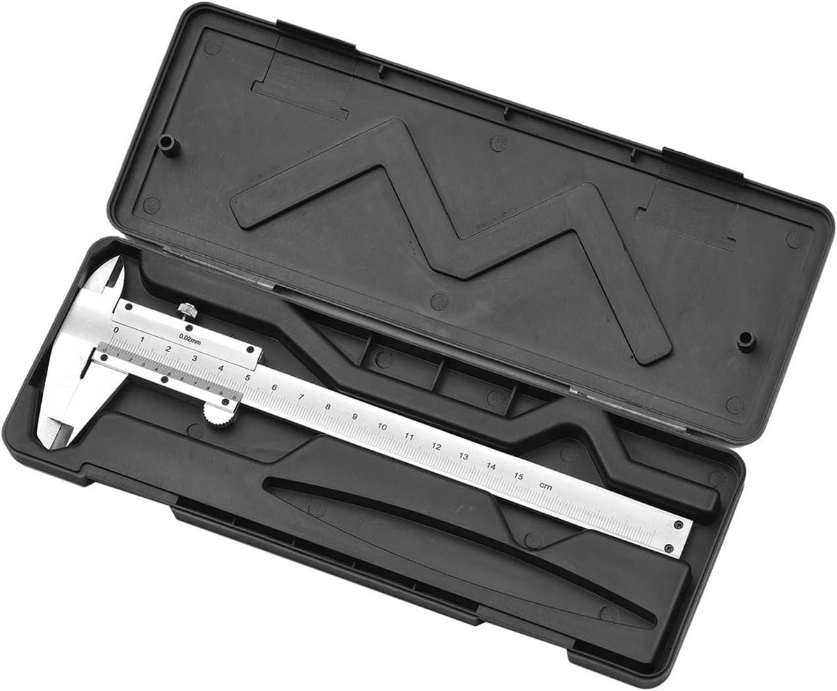 Vernier Caliper Professional Stainless Steel Vernier Caliper 0-150mm Sliding Gauge Measurement Tool Inside Outside Depth Step Micrometer