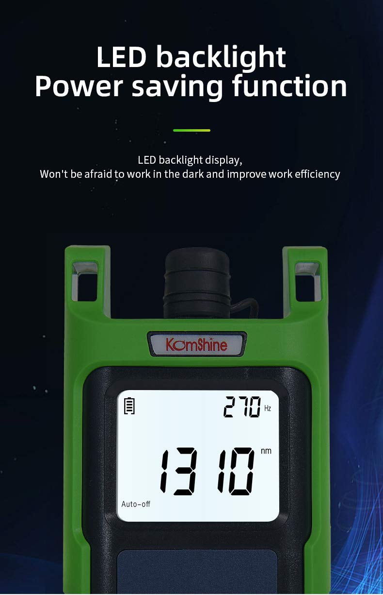 Optical Fiber Light Source KOMSHINE KLS-35 PON Type for 1310/1490/1550nm Typical Output Power：-5dB