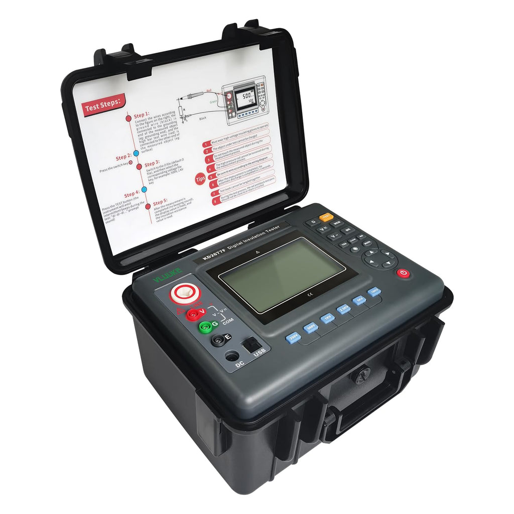 10KV Digital Insulation Resistance Meter 2500v 5000v 10kv Megohmmeter Insulation Resistance Tester