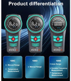 189C Portable RotaryDial Digital Multimeter VoltageCurrent Tester NCVDiode CapacitanceResistance Meter
