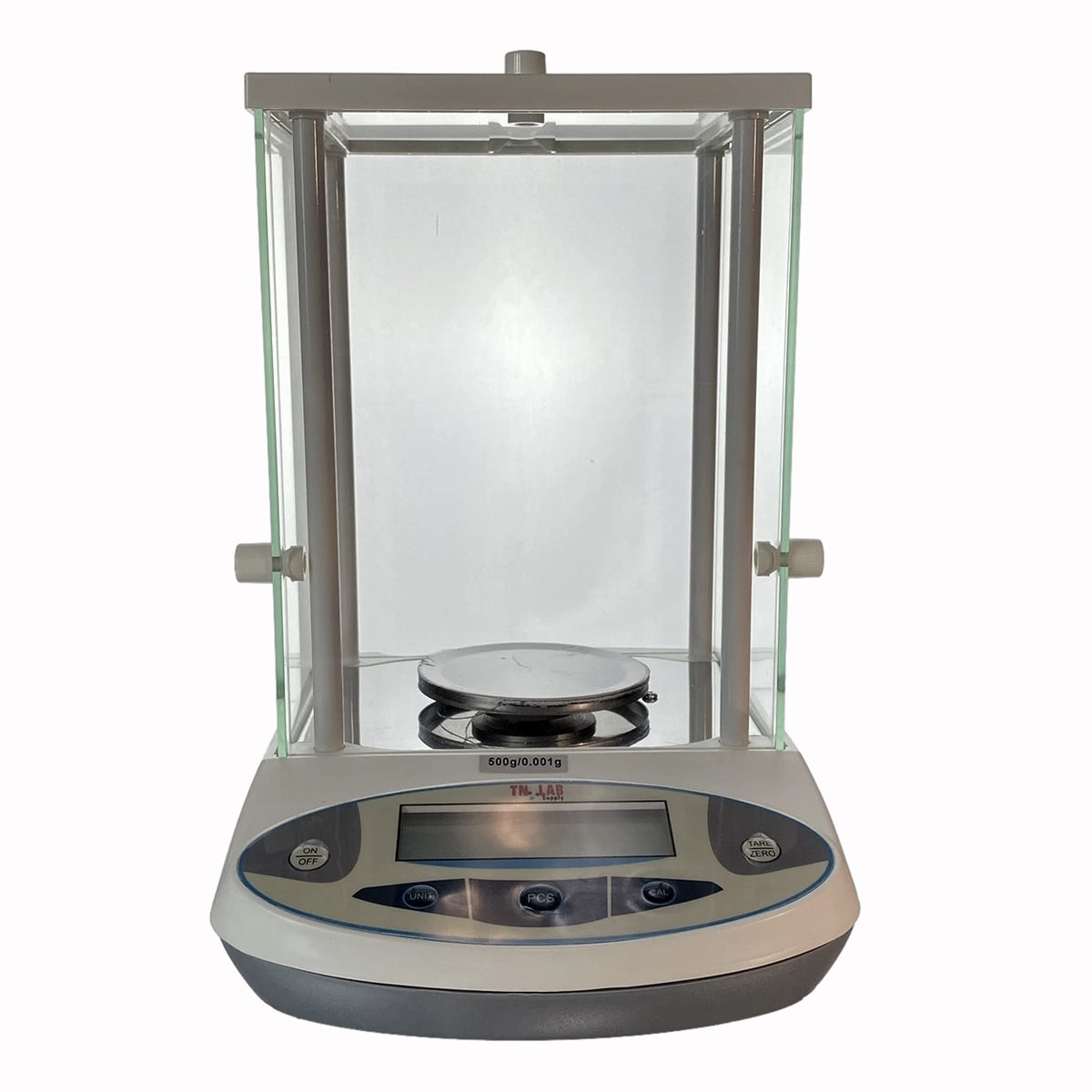 TN LAB Digital Electronic Scientific Analytical Balance 500g Max - 0.001g Precision Laboratory Scale with Large LED Display, Stainless Steel Weighing Tray