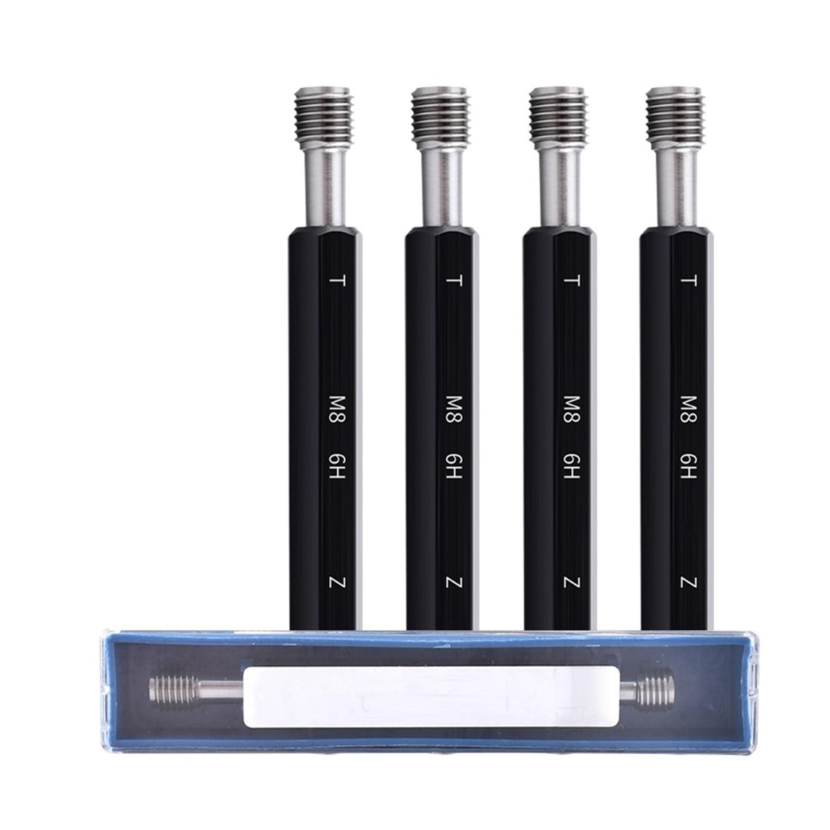 1pcs 6H M82-M94 Steel Mer-cury Gage Metric Fine Thread Plug Gauge M82M83M84M85M86M87M88M89M90M91M92M93M94(M87X2-6H)