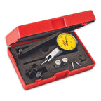 Starrett Dial Test Indicator, 1-9/16" Dia, .0005" Graduation, .030" Range
