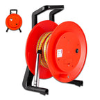 100m Deep Well Water Level Meter - Durable Steel Tape Depth Sounder for Accurate Groundwater Measurement in Industrial Boreholes, High Precision, Easy to Use