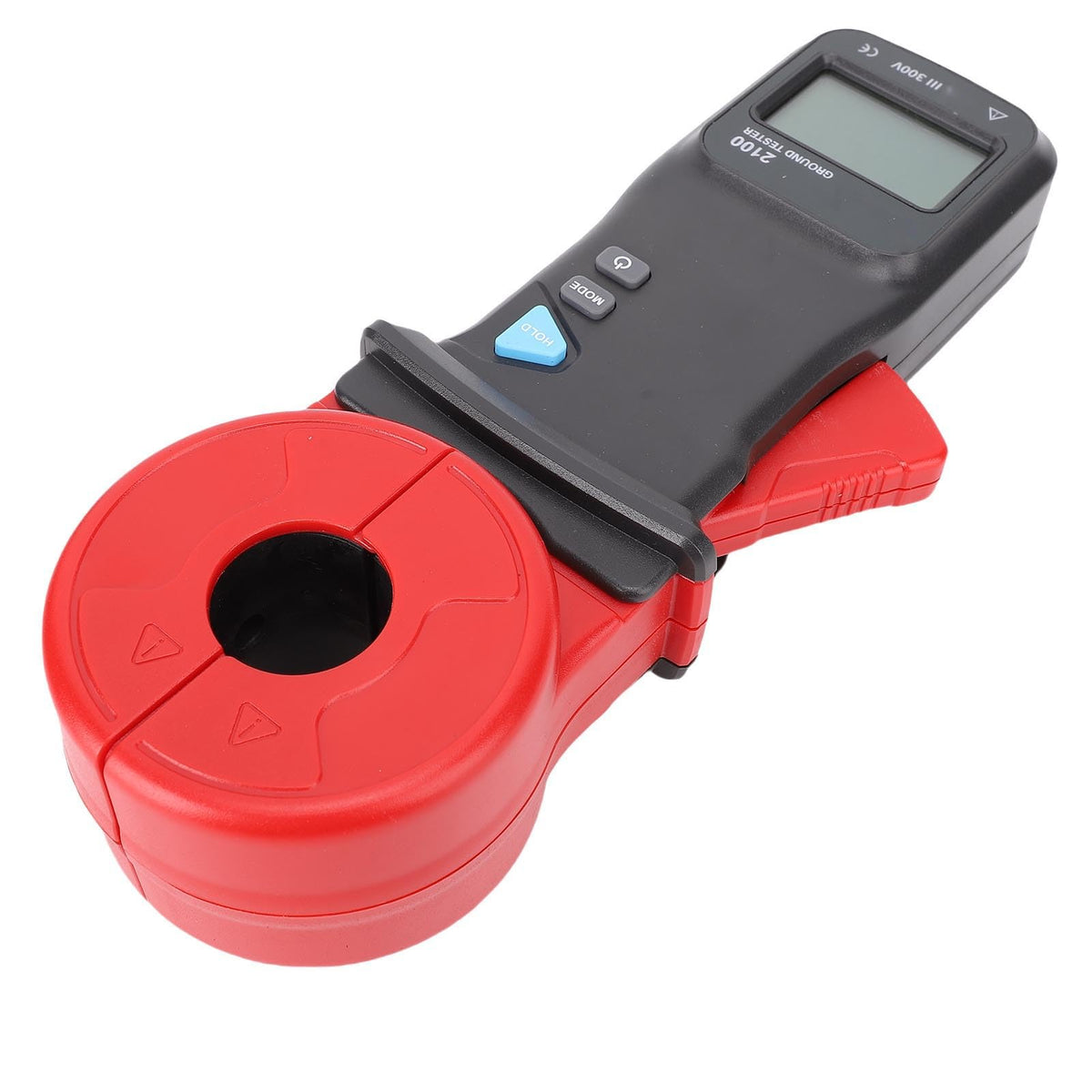 32mm Clamp Ohm Meter, 0.01-1000Ω Range Electrical Ohmmeter Clamp Resistive Value Tester