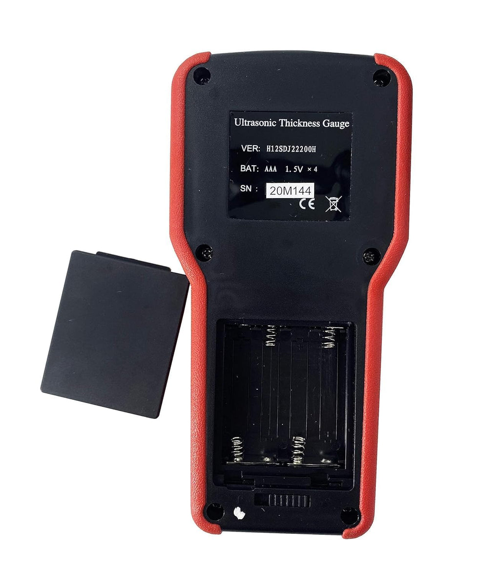 Ultrasonic Thickness Gauge Ultrasonic Thickness Measurement with Measuring Range 0.75 to 400 mm/0.03 to 15.74 Inch Single Point Mode and Scan Mode Resolution 0.1mm/0.01mm Units mm/inch