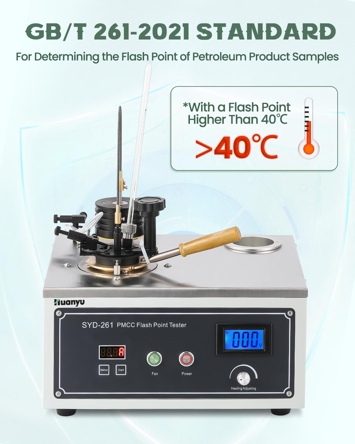SYD-261 Pensky Martens Closed Cup Flash Point Tester