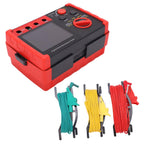 Professional Digital Earth Resistance Tester GT5105A 2000Ω Ohm Meter with Ground Resistance Measurement for Power Facility Wiring and Electrical Equipment