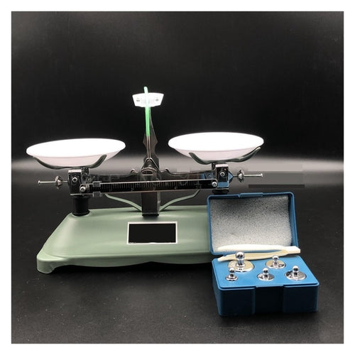 100 200 500 1000G Laboratory Table Counter Balances Scales with Weights Teaching Appliance Wide Applications,1000g with Weights