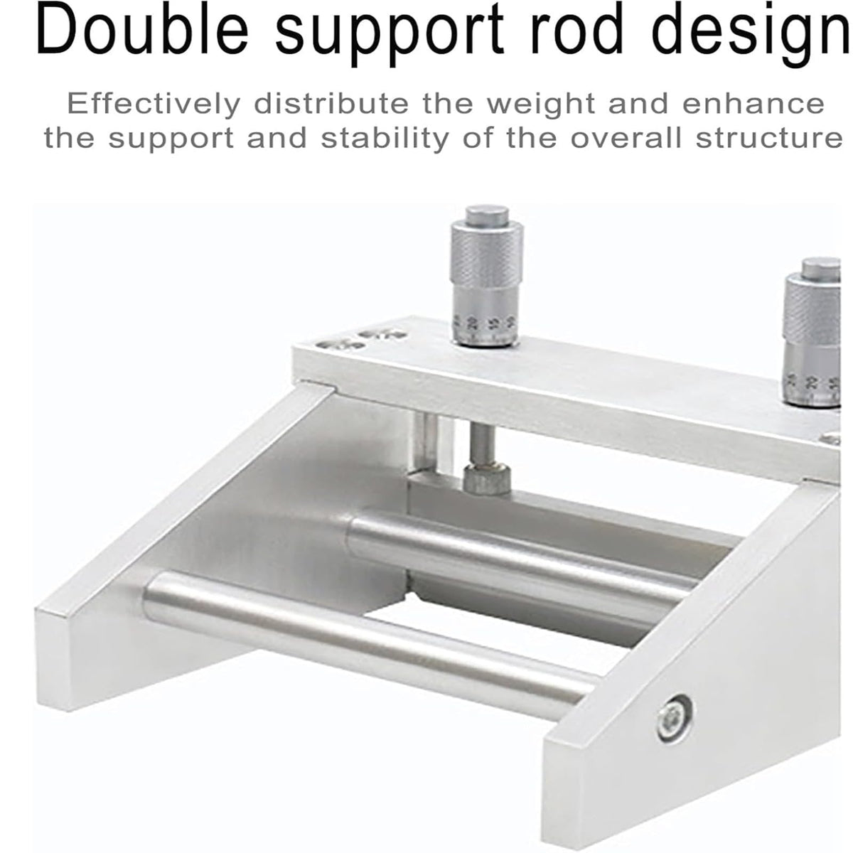 Adjustable Film Coating Applicator,100mm Film Coater, Micrometer Wet Film Preparation Device with Magnetic Scraper Design, 0-3500μm Coating Thickness Adjustable, for Printing, Paint