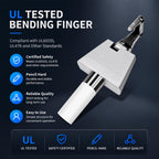 UL Test Finger Probe, Articulated Safety Testing Finger for Electrical Equipment Accessibility Inspection, Hazardous Parts Protection Evaluation Tool