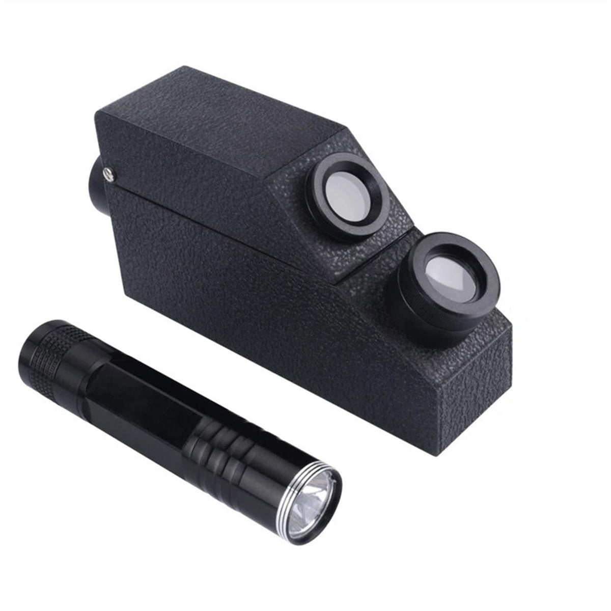 Professional Gemstone Refractometer Jewelry RHG 1.30-1.73 Identification Built-in LED Flashlight Diamond Detector Testing Tool