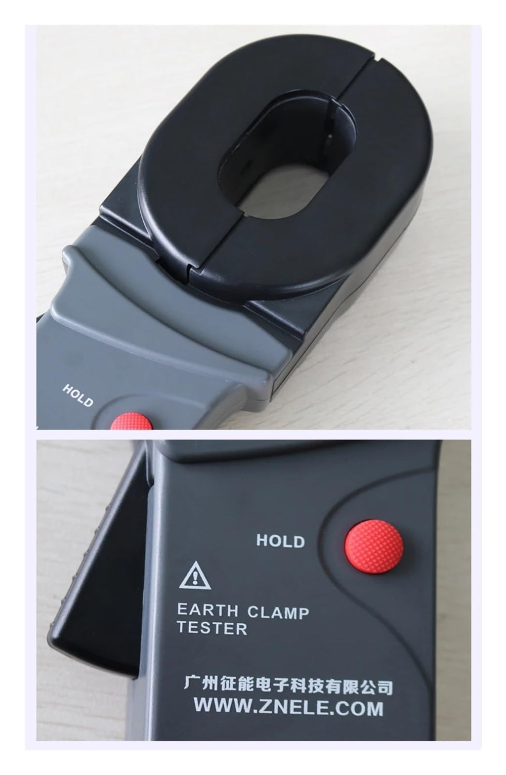 ROROLL Ground Dc Clamp Tester Ohm Meter Clamp Earth Resistance Tester for Electrical Industry