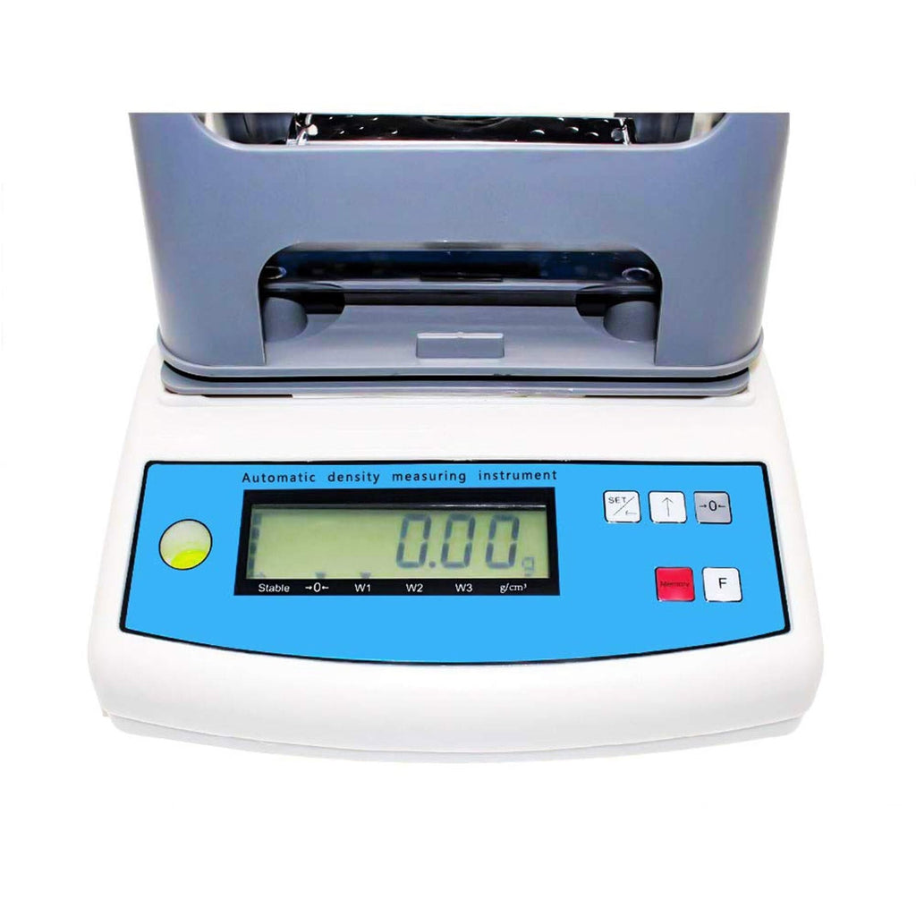 MH-300A Electronic Solids Density Meter, 0.001g/cm3 High Accuracy Digital Solid Densimeter with LCD Display, 10 Seconds Quick Measurement, for for Industrial Lab Equipment