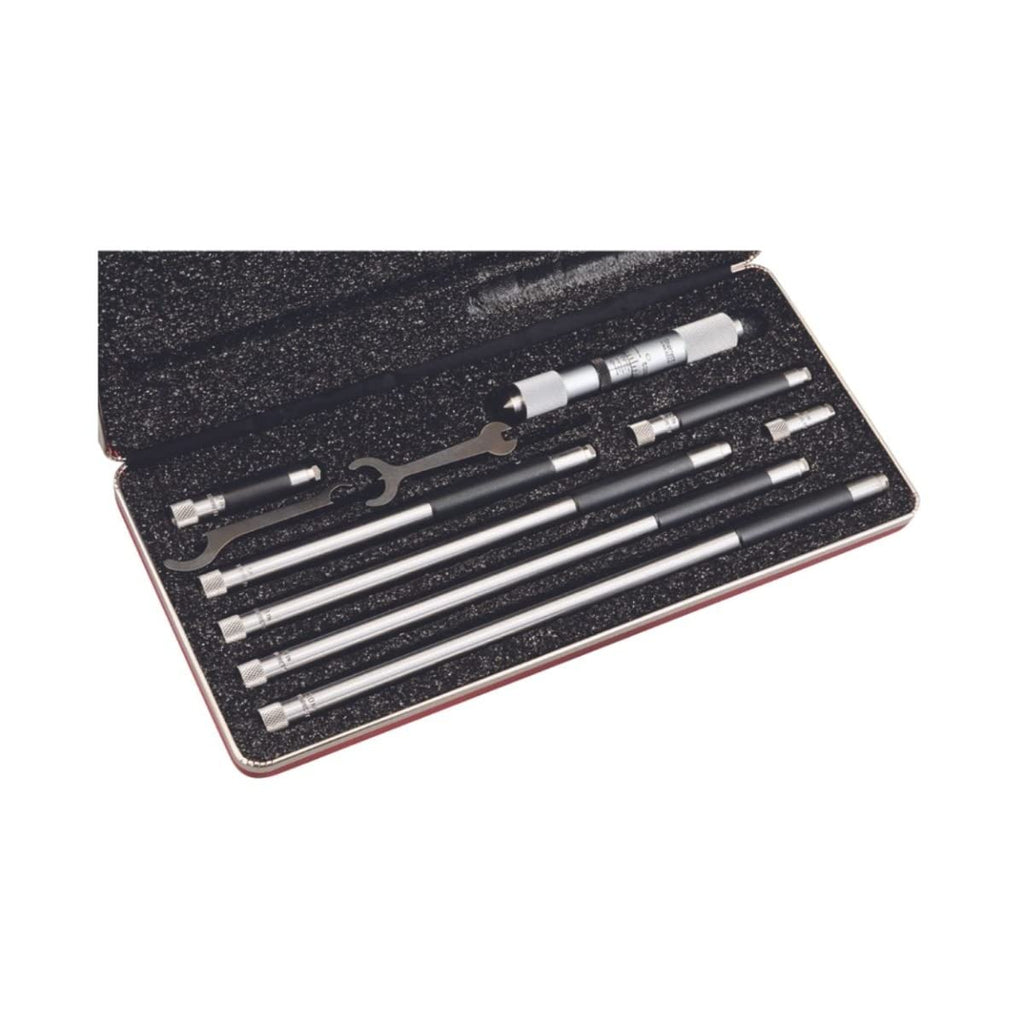 Starrett Tubular Inside Micrometer Set, 1.5-12" Range, .001" Graduation