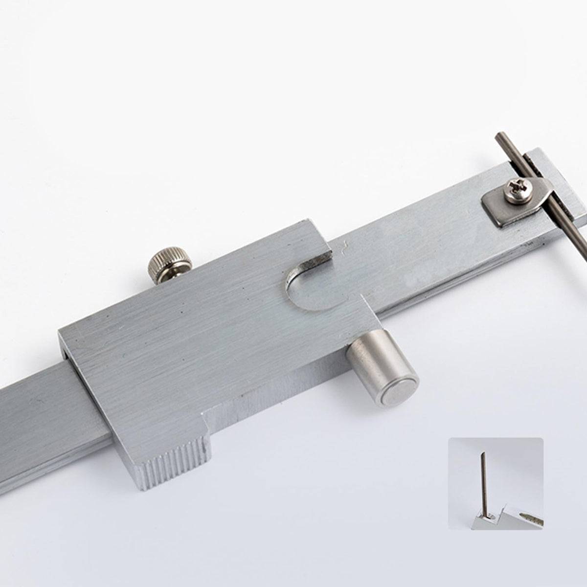 Stainless Steel Verniers Calipers 200mm Marking Gauges Calipers with Carbides Scribes for Accurate Measurements (200mm0.05mm)