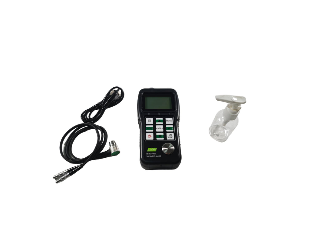 Ultrasonic Thickness Gauge/Thickness Tester Digital Width Measuing Instruments TM210Plus/ Measuring Range 0.75mm to 300.0mm/0.03inch 11.8inch/Metals, Plastic, Ceramics, Composites, epoxies, Glass...