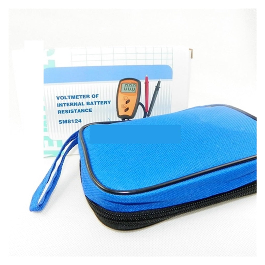 Resistance Meter, Internal Battery Resistance Impedance Meter Battery Resistance Voltmeter 100V Battery Tester Low Voltage Prompt