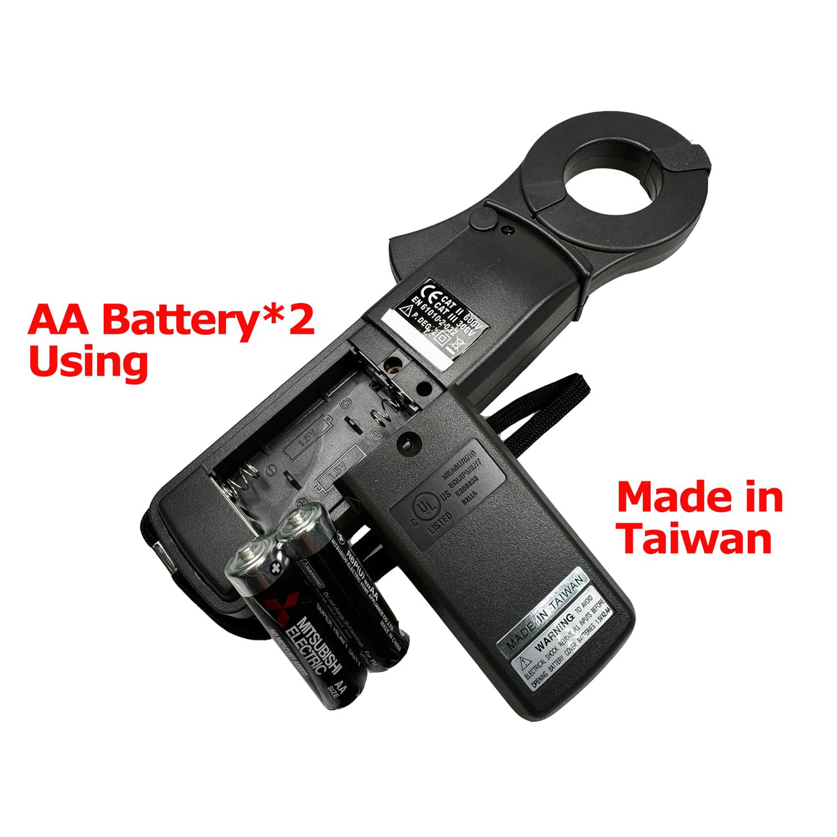 DCM-040 AC Leakage Clamp Meter 10 μA high Resolution on 40mA Range
