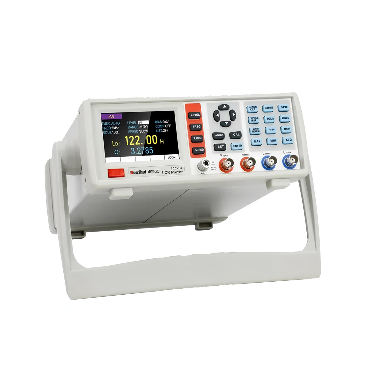 4090A/B/C 5 digit Digital Desktop Type Bridge LCR Meter RS232(or 485) 1500mV adjustable Analyzer(RUOSHUI 4090A)