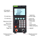 ET5407A+ Programmable DC Electronic Load, 200W 30A 180V Battery & Power Supply Tester with CC/CV/CR/CP Mode LCD Display