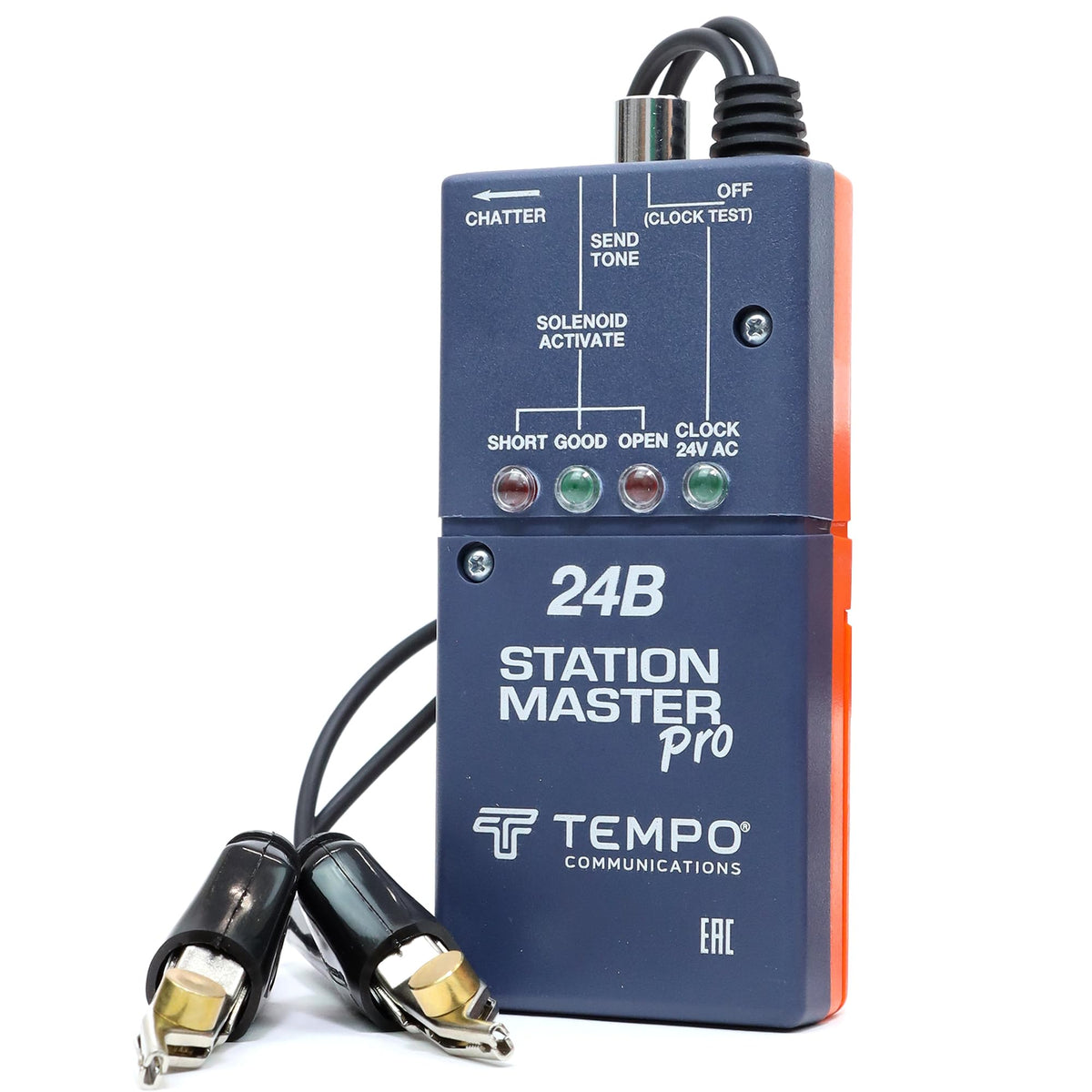 TEMPO Station Master Pro Sprinkler Valve Tester and Activator | Activate Solenoids, Chatter Solenoids, Send Tone, Locate Valve Boxes (Pro Grade Model) (24BK)
