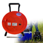 Water Level Meter with 15mm Probe & 9.8mm Tape, Deep Well Measurement Tool 200m 656ft, LED Indicator(50M/164FT)