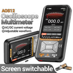 AOS12 Portable 2 in 1 Oscilloscope Multimeter Multifunctional Electrical Test Tool 5MHz 48MSa/s Sampling(AOS12 PRO)