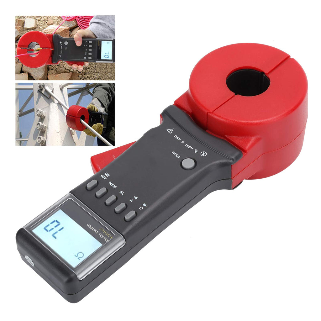 Large Capacity Clamp Earth Tester for Ground Resistance Measurement Panel