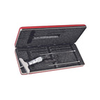 Starrett Depth Micrometer, 0-75mm Range, .01mm Grad, 63.5mm Length - 3 Rods