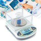 Digital Precision Scale Analytical Balance,Electronic Balance Laboratory Weighing Industrial Scale,LCD Display,for Lab University Jewelry (600g)