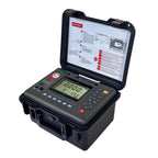 10KV Digital Insulation Meter Insulation Resistance Tester and megohmmeters High Voltage Resistance Multimeter with Absorption Ratio and Polarization Index Measurement