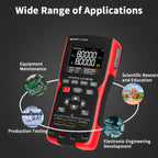 LCR Meter Handheld Digital Bridge Battery Internal Resistance Tester- 2-in-1 High-Precision Capacitance and Battery Tester(DQ02 KitII)