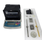 Solid Density Meter Soild Densimeter Measuring Densitometer for Materials Like Rubber Plastic with RS-232 Interface of Maximum Weight 300g Density Resolution 0.001 g/cm3